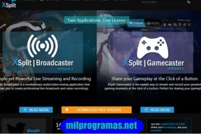 Programas para streaming