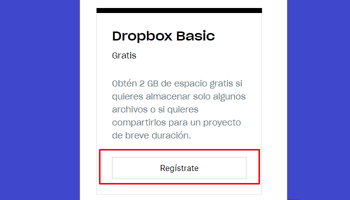Dropbox Básic