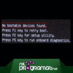 No Bootable Device: Error 3f0 (Dispositivo De Arranque No Encontrado)