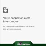 9 métodos para arreglar Chrome «Err_Network_Changed»