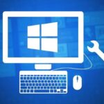 flechas azules en los iconos de Windows 10