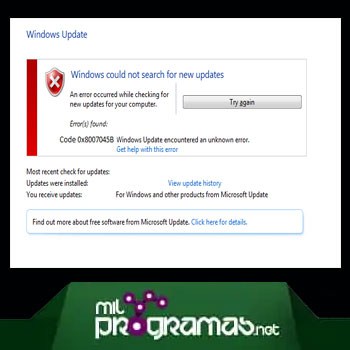 Cómo Reparar El Error 0x8007045b De Actualización De Windows