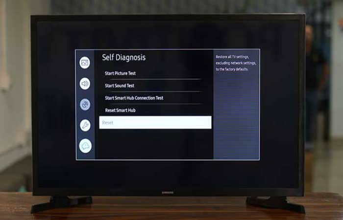 Restablecer Smart TV