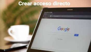 Cómo crear acceso directo de una página