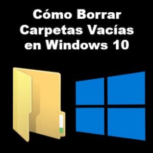 borrar carpetas vacías