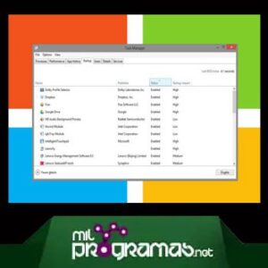 Programas que se ejecutan al inicio