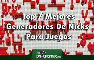 Top 7 Generadores De Nicks Para Juegos