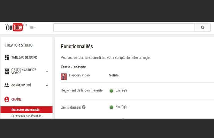 Verifica tu cuenta de YouTube