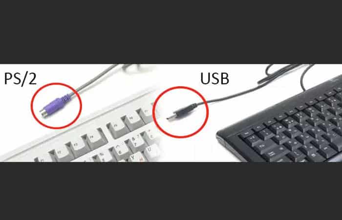 Cable o puerto de teclado defectuoso