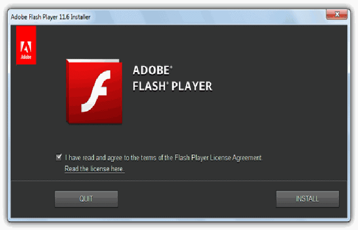 Instala Adobe Flash Player