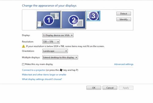 Cambiar el Monitor Primario y Secundario en Windows
