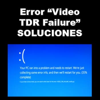Error Video TDR Failure | Qué Es y Posibles Soluciones