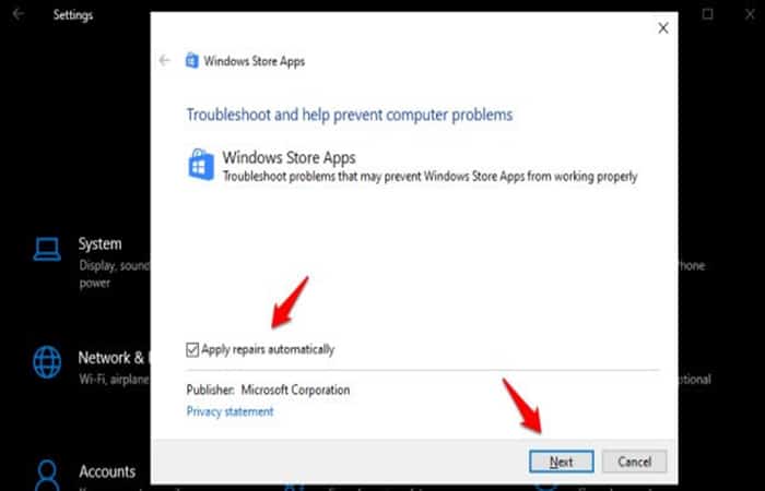 Buscar y solucionar problemas con las aplicaciones de la Tienda Windows