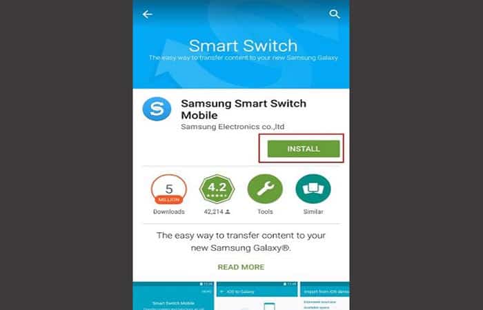 Samsung Smart Switch inestable