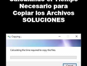 Calculando el Tiempo Necesario para Copiar los Archivos
