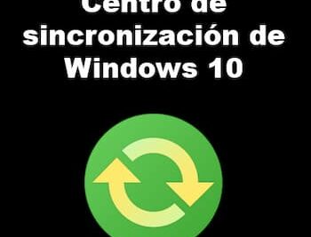 Centro de sincronización de Windows 10