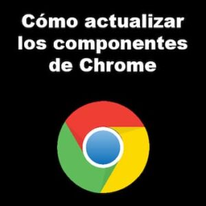 actualizar los componentes de Chrome