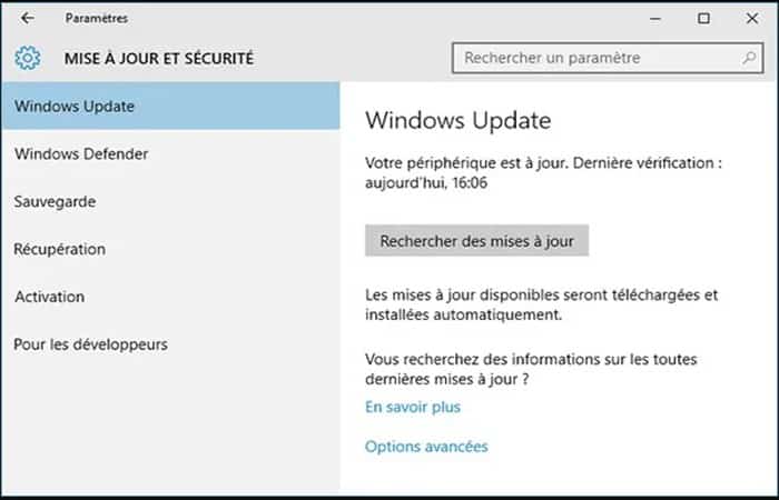 Imagen Busca actualizaciones de Windows disponibles