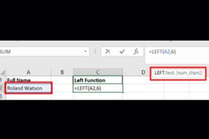 Cómo Utilizar Las Funciones Izquierda Y Derecha En Excel