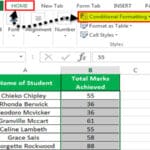 Barras de datos en Excel