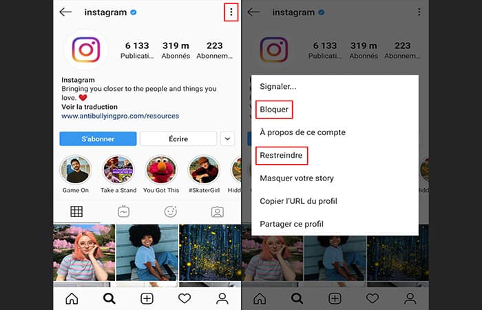 Cómo bloquear o restringir el acceso a tu cuenta de Instagram