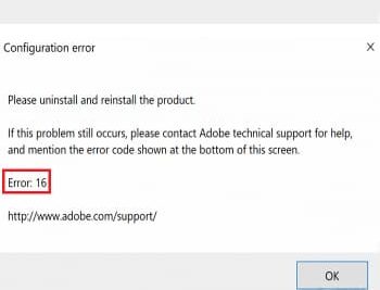 Cómo Solucionar El Error 16 De Adobe En Windows 10