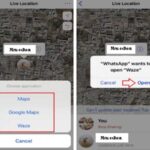 Cómo Abrir La Ubicación De Whatsapp En Waze, Google Maps O Apple Maps En Iphone