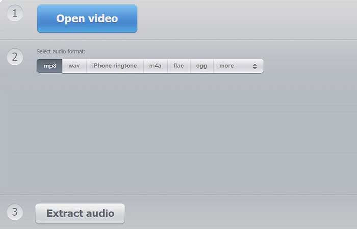 Cómo extraer el audio de un video con Audio Extracter