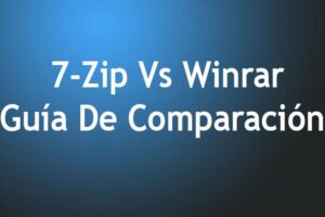 7-Zip Vs Winrar: Guía De Comparación