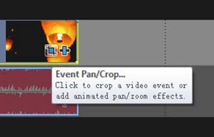 Event pan / crop