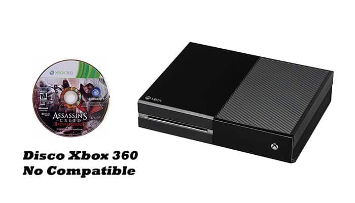 Disco Xbox 360 No Compatible