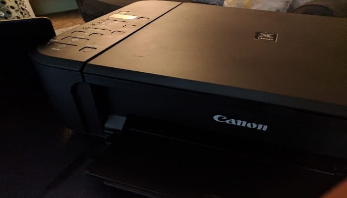 Impresora Canon en estado de error
