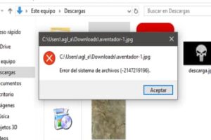 Cómo Reparar El Error Del Sistema De Archivos -2147219195