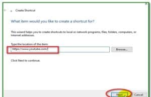 How to Create a Youtube Shortcut on Your Desktop