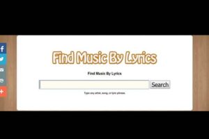 Encontrar Letras De Canciones. Top 10 Mejores Sitios Para Buscar