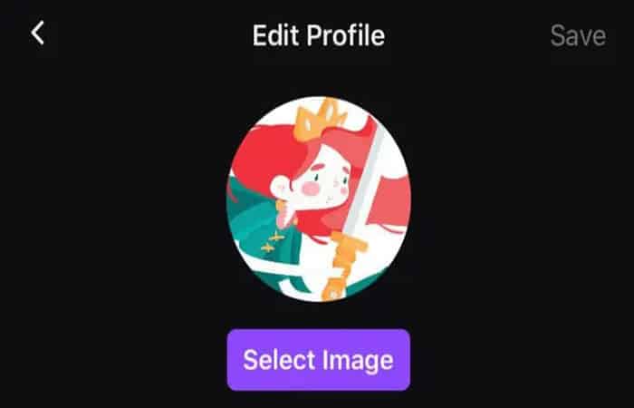 Cambiar la imagen de tu perfil de Twitch en un iPhone
