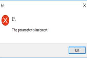 Error Parámetro Es Incorrecto En Disco Duro (Windows 10)