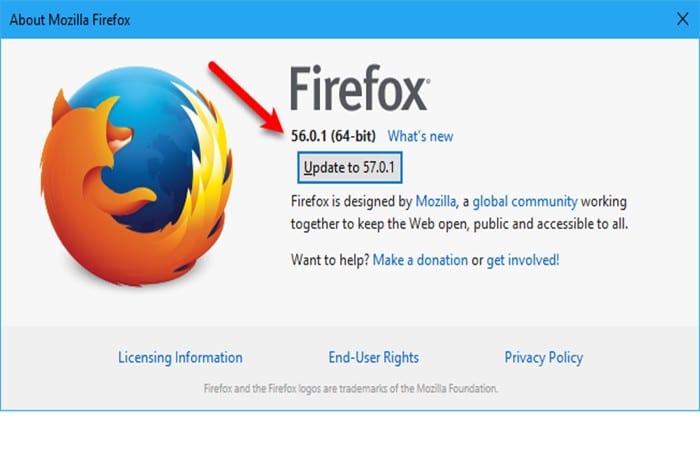 Acerca de Firefox