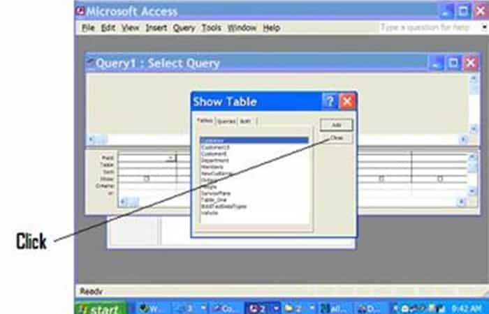 Sentencias SQL en Microsoft Access