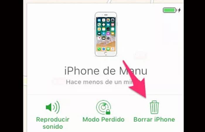 Desbloquear un Iphone sin contraseña por Icloud
