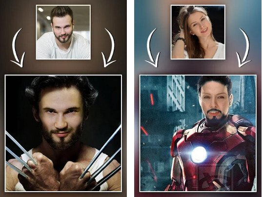 Aplicación para intercambiar rostros de famosos con la última tecnología de morphing