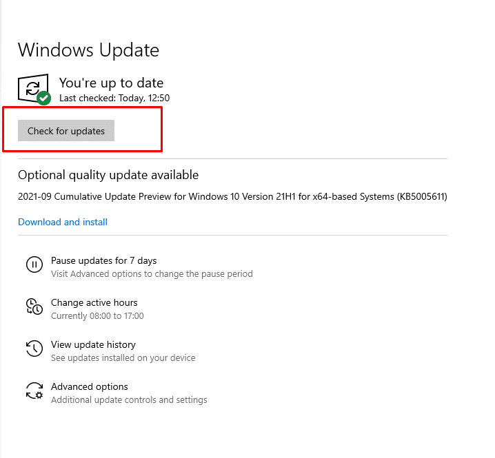 ordenador windows 10 para activar las actualizaciones automáticas buscar actualizaciones