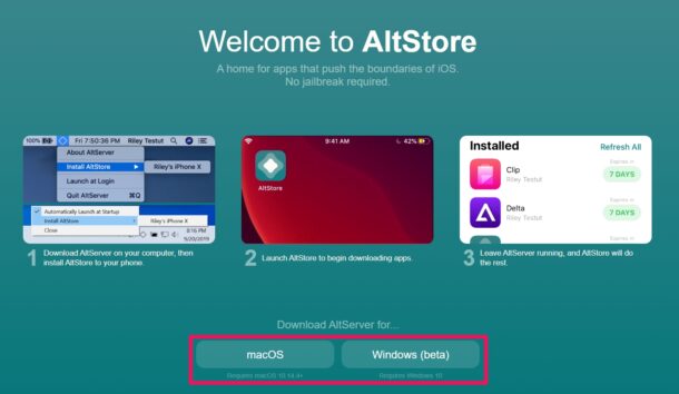 Cómo instalar AltStore en el iPhone y el iPad