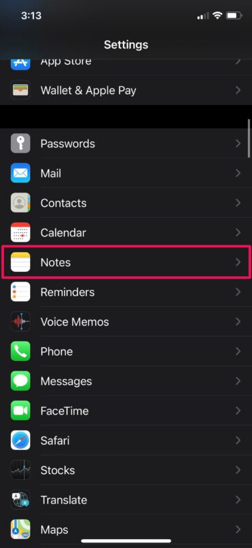 Cómo cambiar el fondo de una nota en el iPhone y el iPad