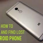 Track and Find Lost Android Phone