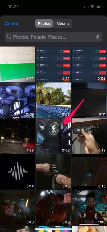 Cómo convertir un vídeo en GIF en el iPhone y el iPad