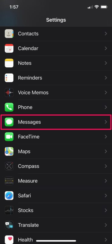Cómo cambiar el ID de Apple para iMessage en el iPhone y el iPad