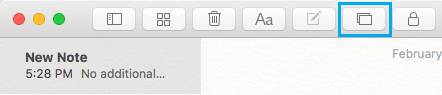 Add Photo or Video Option in Notes App On Mac