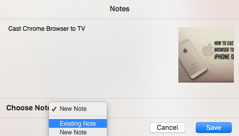 Add Photo to Existing Note on Mac