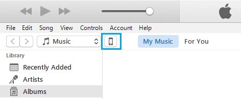 icono del iPhone en iTunes